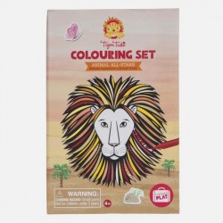 Colouring set +4 animales